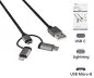 Preview: USB 3in1 HQ data/charging Cable, 1,00m